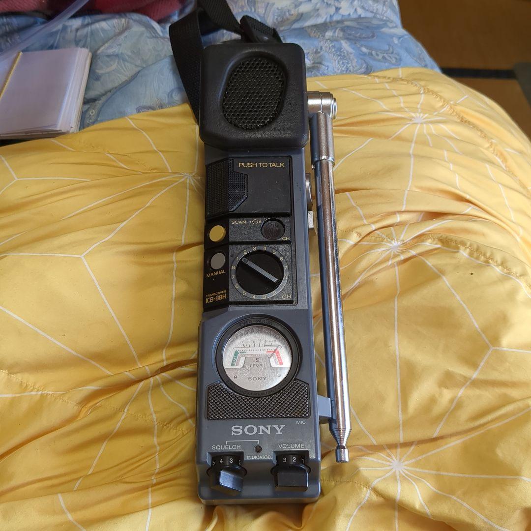 合法CB無線 SONY ICB-88H 改 ロッドアンテナに変更