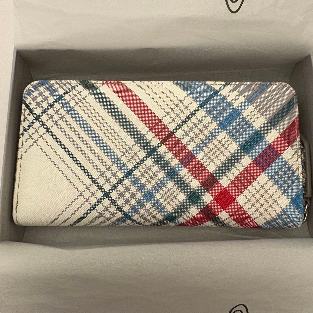 Vivienne Westwood チェック柄　長財布