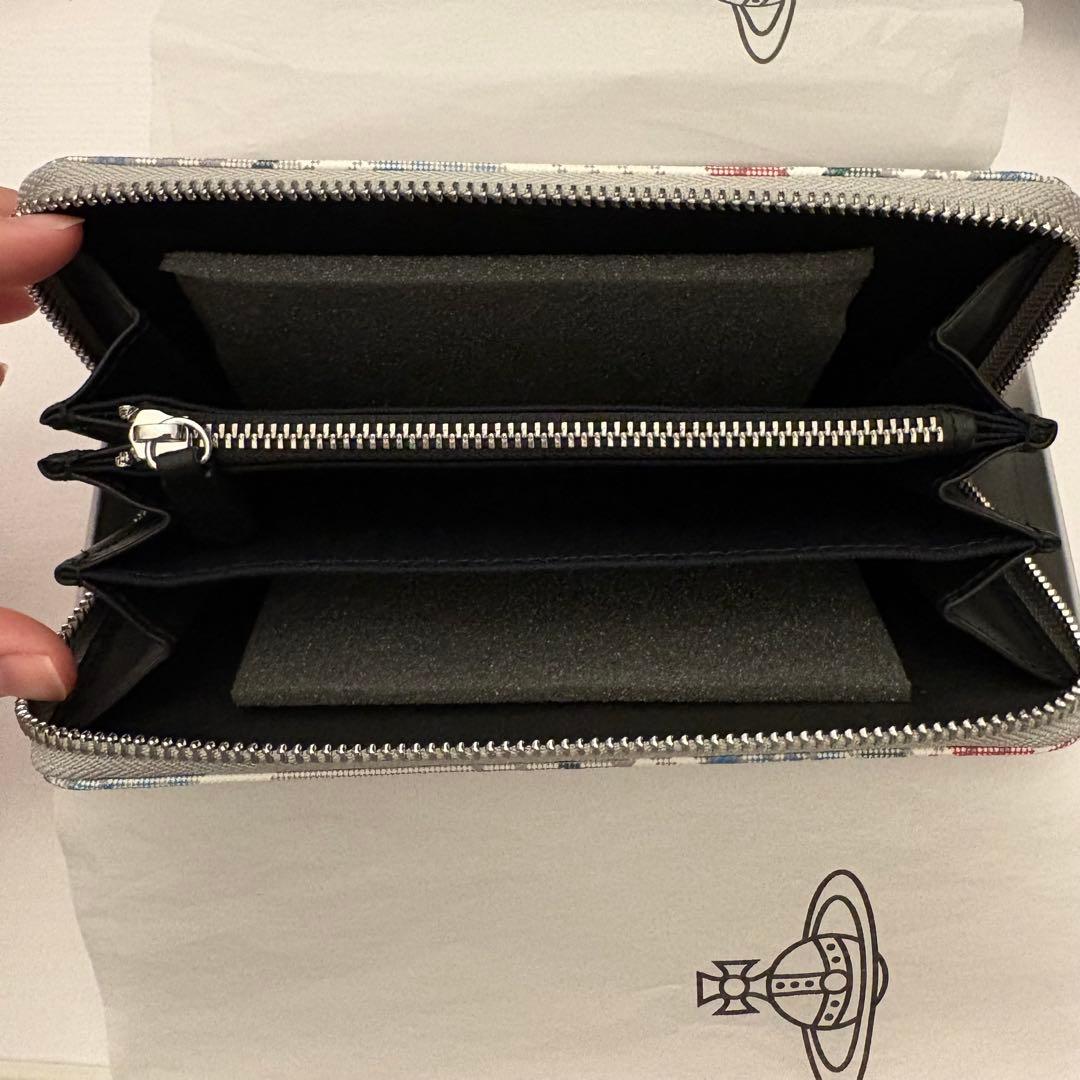 Vivienne Westwood チェック柄　長財布