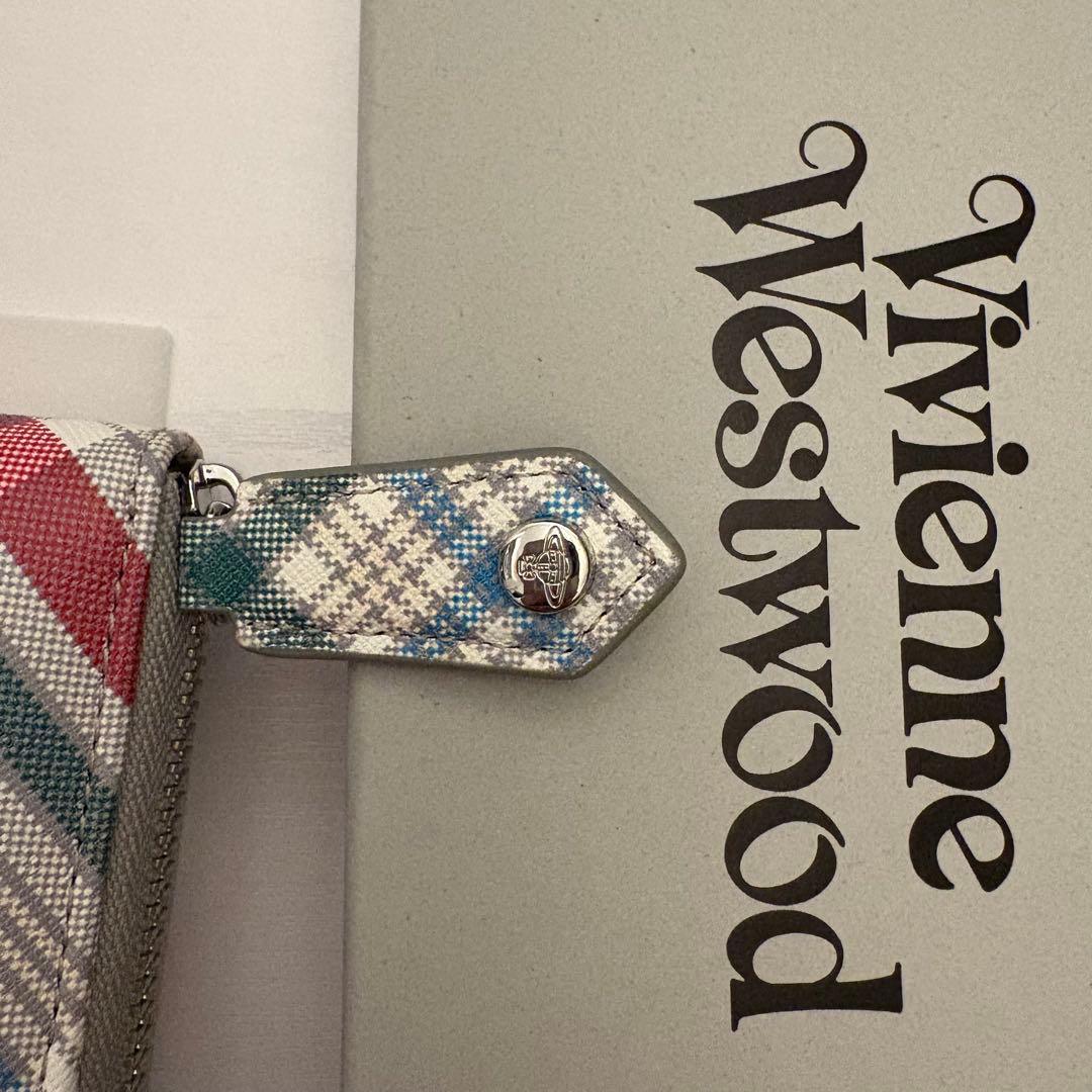 Vivienne Westwood チェック柄　長財布