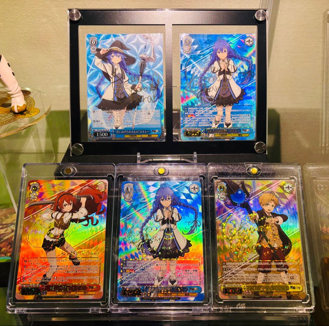 無職転生　ヴァイスシュヴァルツ　ssp ssp サインカード　ロキシー