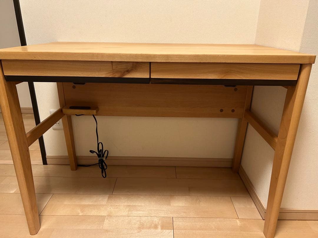 KOIZUMI　学習机　Liflado　天然木　100デスク