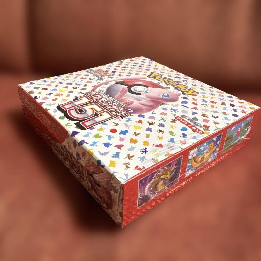 ポケモンカード151 シュリンク付き未開封box ポケモンセンターオンライン