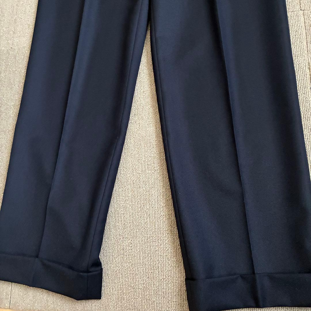 値下げ依頼 ブルックスブラザーズ ウールスラックス マディソン 30 カノニコ