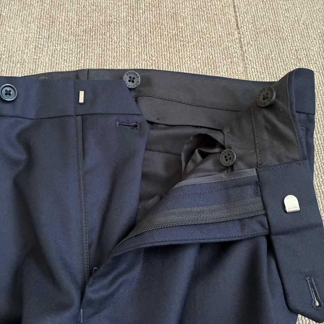 値下げ依頼 ブルックスブラザーズ ウールスラックス マディソン 30 カノニコ