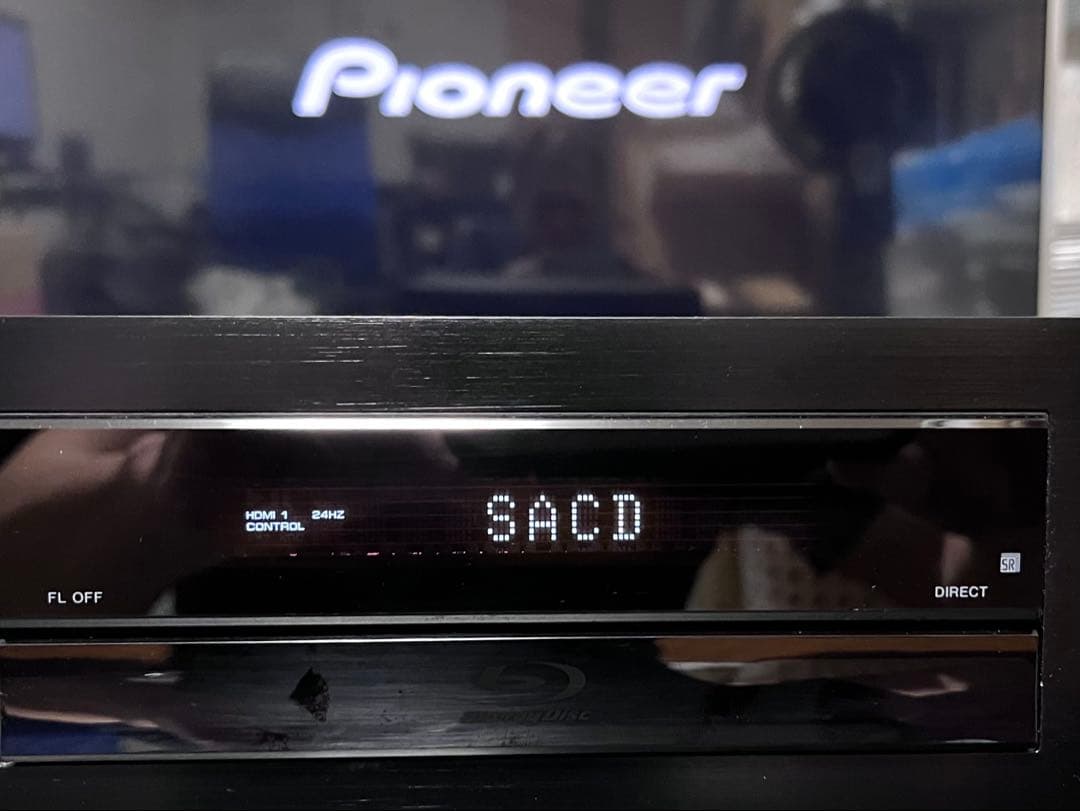 稼働品　リモコン付　パイオニア　SACD/ブルーレイプレイヤー　BDP-LX58