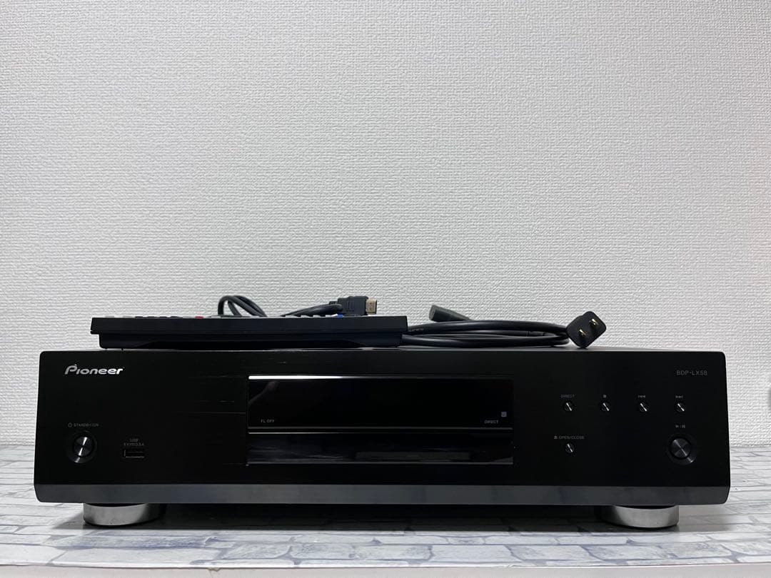 稼働品　リモコン付　パイオニア　SACD/ブルーレイプレイヤー　BDP-LX58