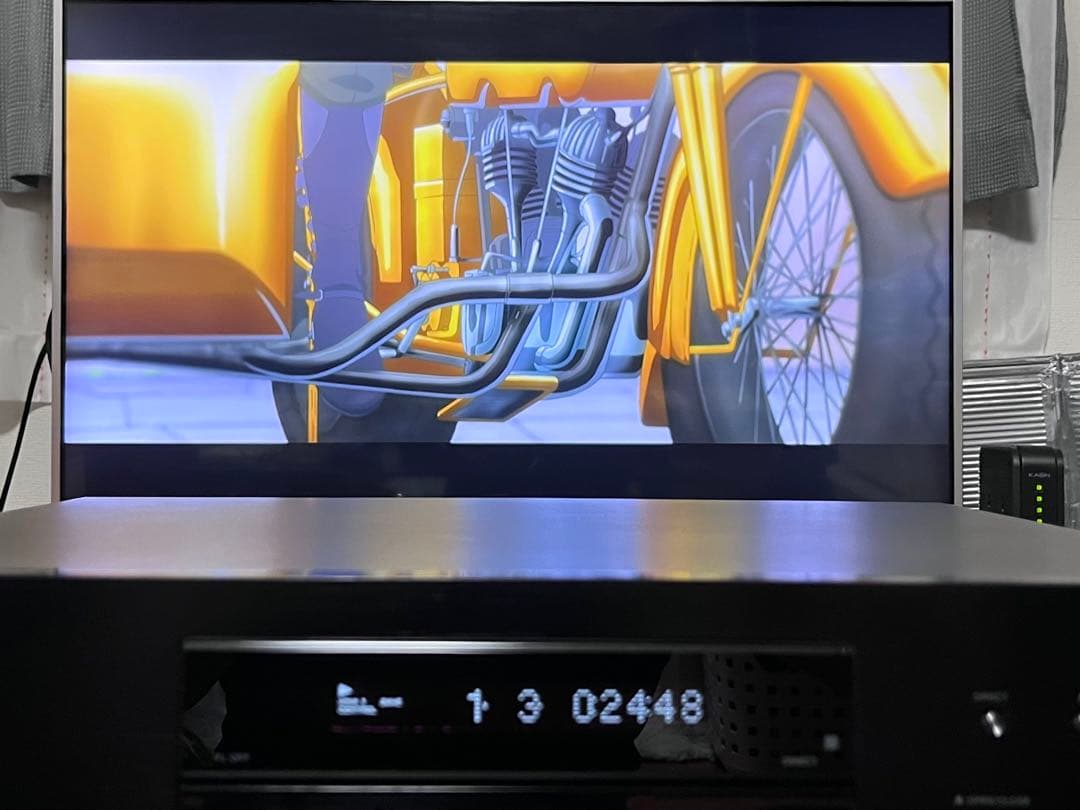 稼働品　リモコン付　パイオニア　SACD/ブルーレイプレイヤー　BDP-LX58