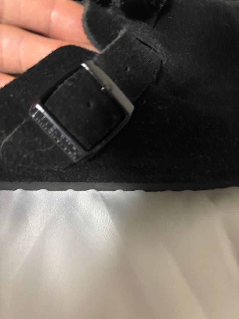 Birkenstock ボストン Boston 41 ビルケン 黒 スウェード