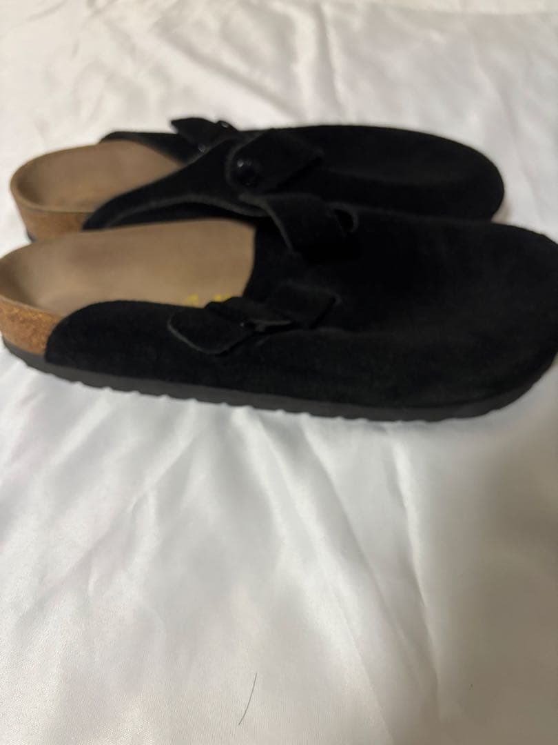 Birkenstock ボストン Boston 41 ビルケン 黒 スウェード