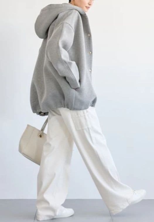 Tpon様 C6861 フーディーブルゾンコーデ