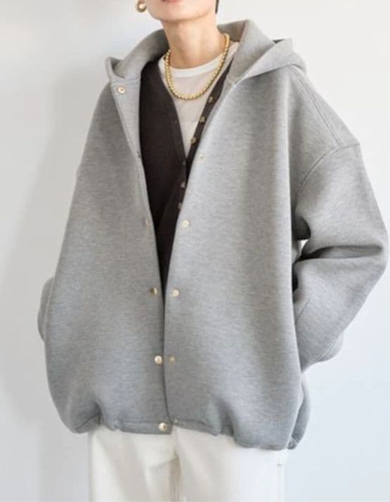 Tpon様 C6861 フーディーブルゾンコーデ