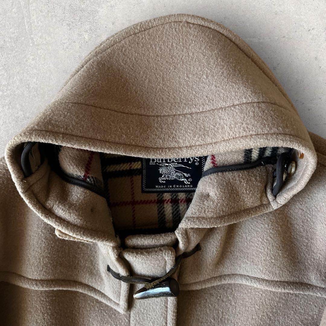 【Burberry】バーバリー 美品 ダッフルコート ノバチェック ヴィンテージ