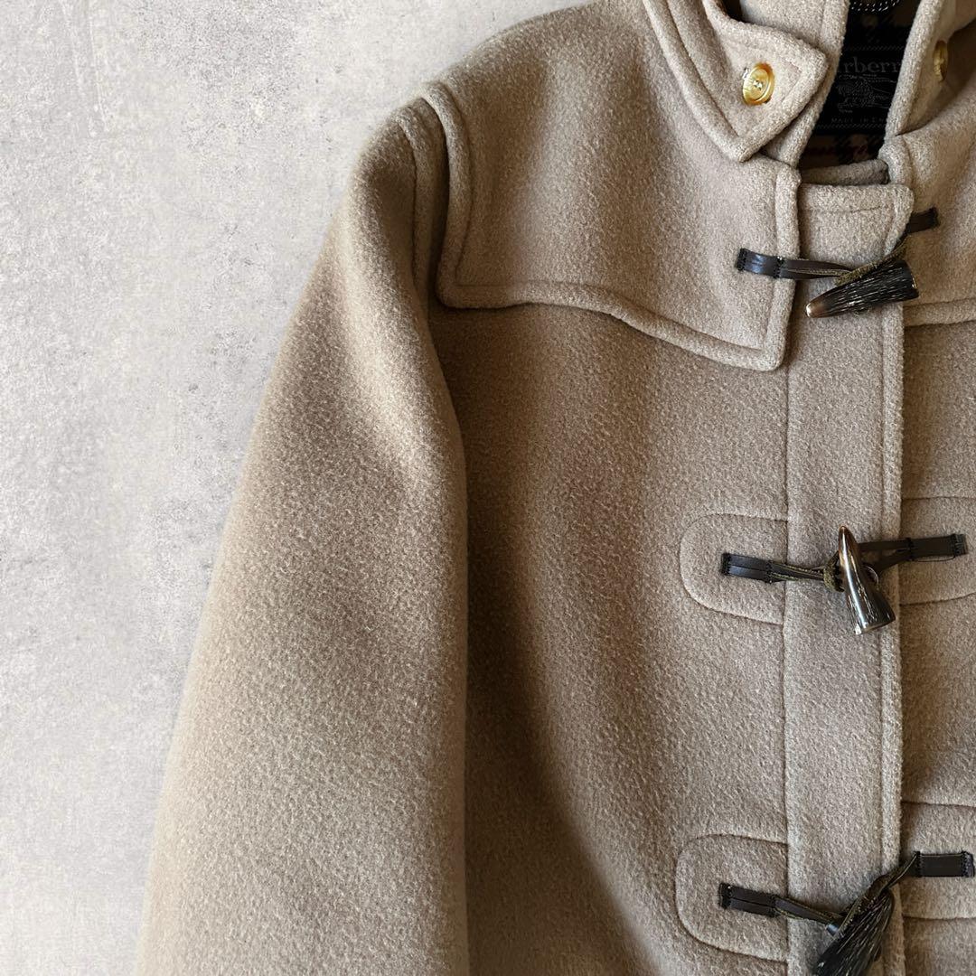 【Burberry】バーバリー 美品 ダッフルコート ノバチェック ヴィンテージ
