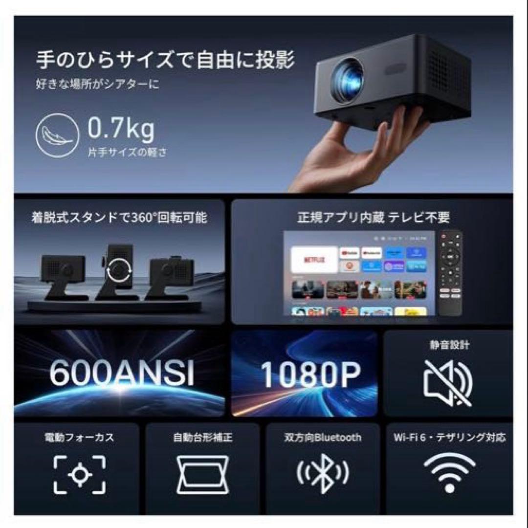 iFANR MX-1 プロジェクター ブラック 新品未使用