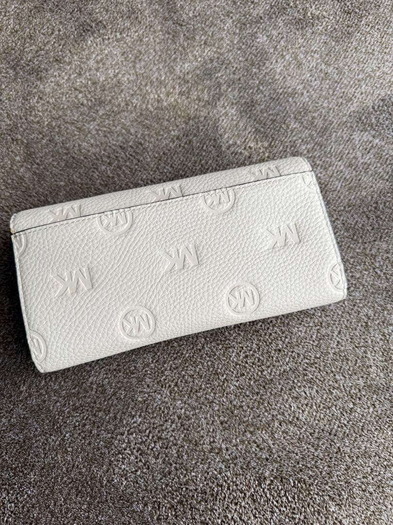 みーたん MICHAEL KORS ベージュ長財布 専用袋付き