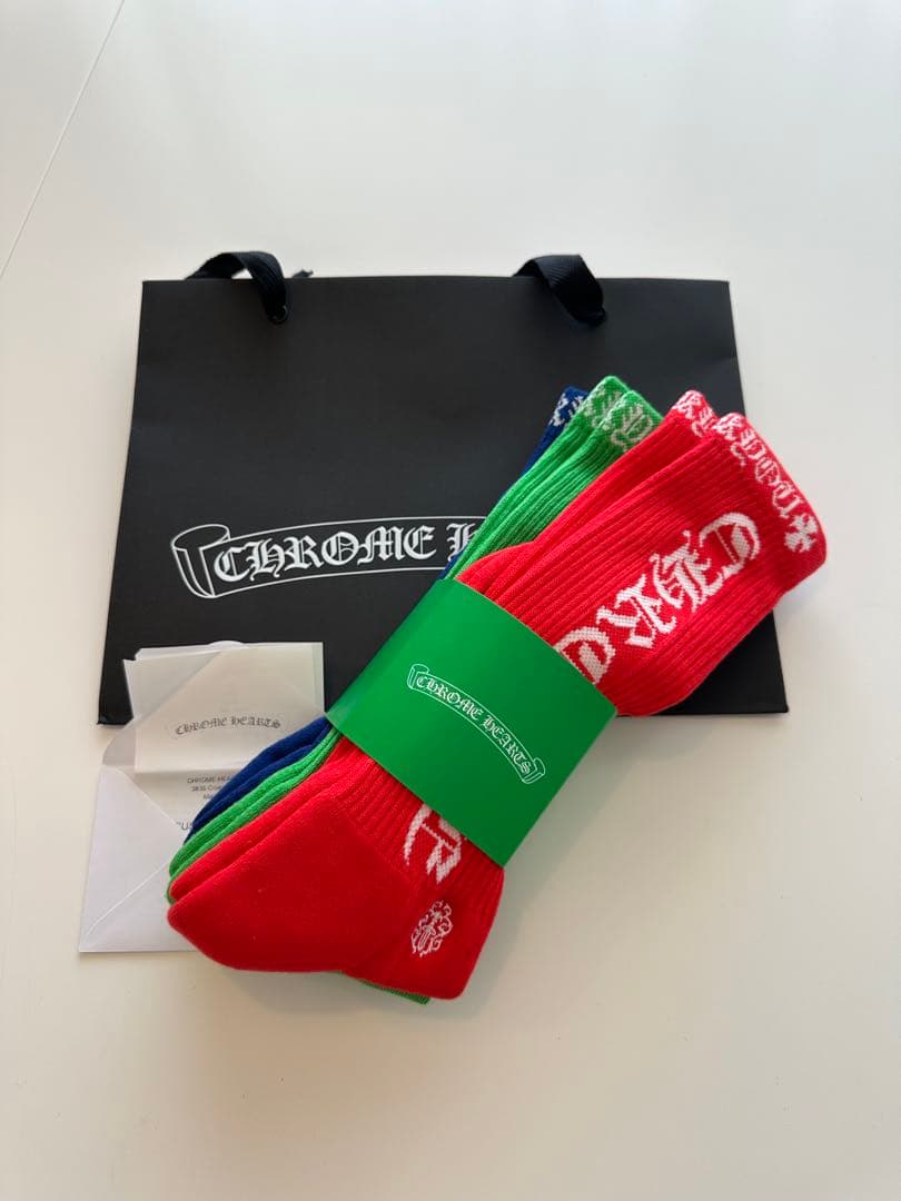 クロムハーツ 靴下 3足セット ソックス