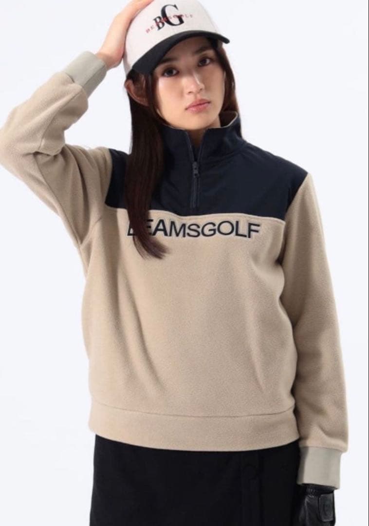 りんりんさん専用　ORANGE LABEL /ボアフリース ハーフジップ