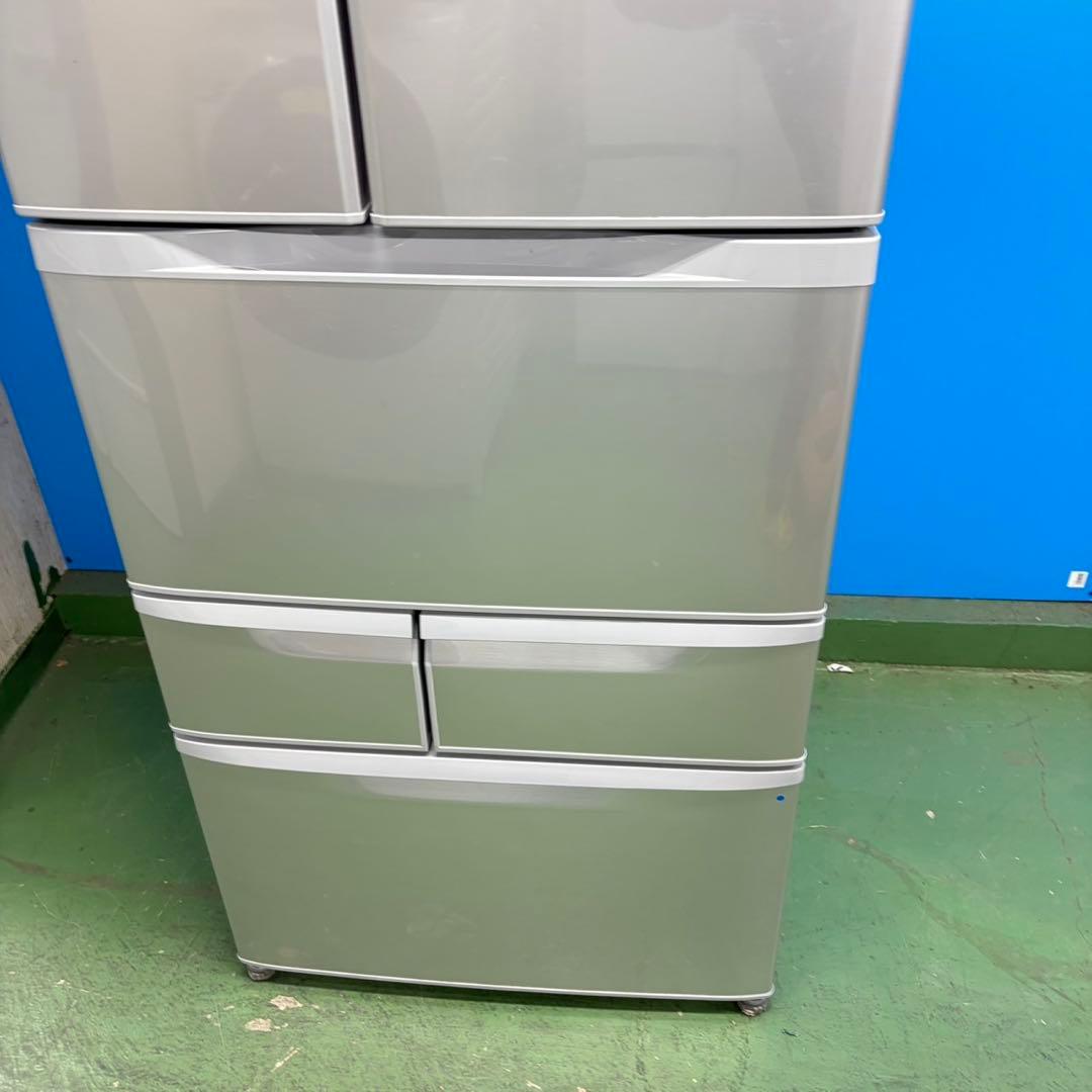 634 大型冷蔵庫　6ドア　観音開き　フレンチドア　500L〜600L 自動製氷