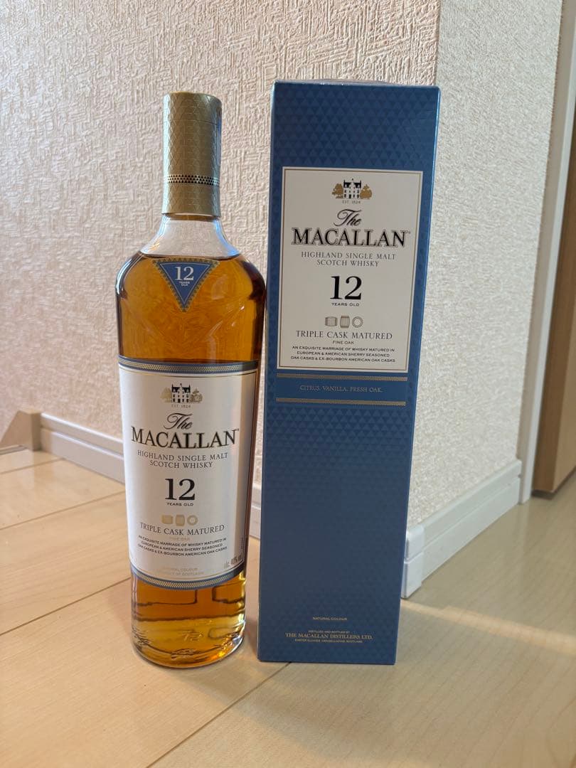 ウイスキー The Macallan 12 Years Old Triple Cask
