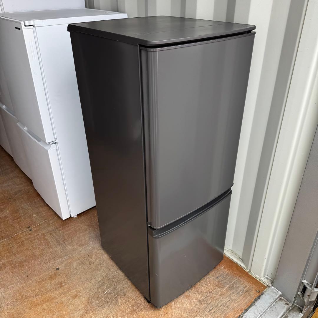 C7605★2022年製美品★三菱 冷蔵庫　自動霜取り　グレー　一人暮らし