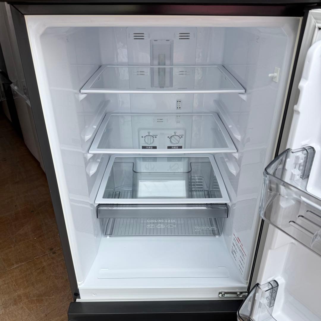 C7605★2022年製美品★三菱 冷蔵庫　自動霜取り　グレー　一人暮らし