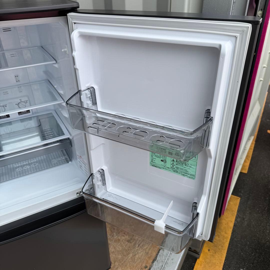 C7605★2022年製美品★三菱 冷蔵庫　自動霜取り　グレー　一人暮らし