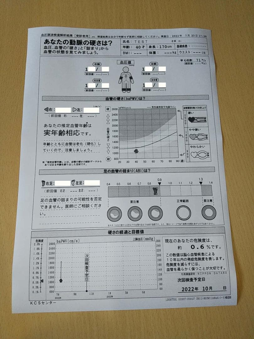 【最終値下げ！】血管年齢チェック フォルム 医療機器認定前のコーリン社製 レア