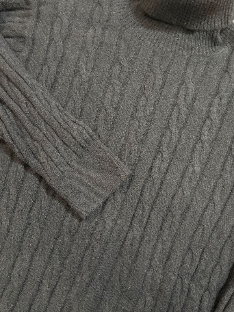 ★ヒロ★【カシミヤ100%】　ユナイテッドアローズ　タートルネックセーター