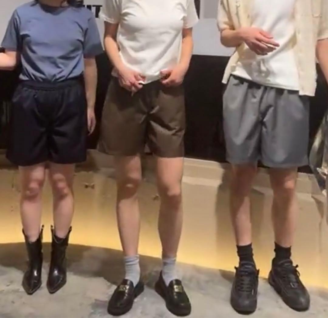 NKNIT 2025SS ショートパンツ ゴムウエスト