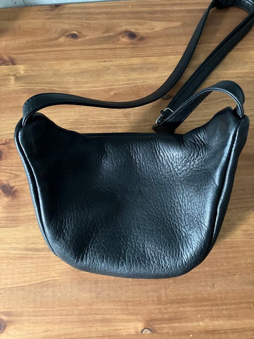 【美品】Aeta ディアレザー ウエストバッグWAIST POUCH S BAG