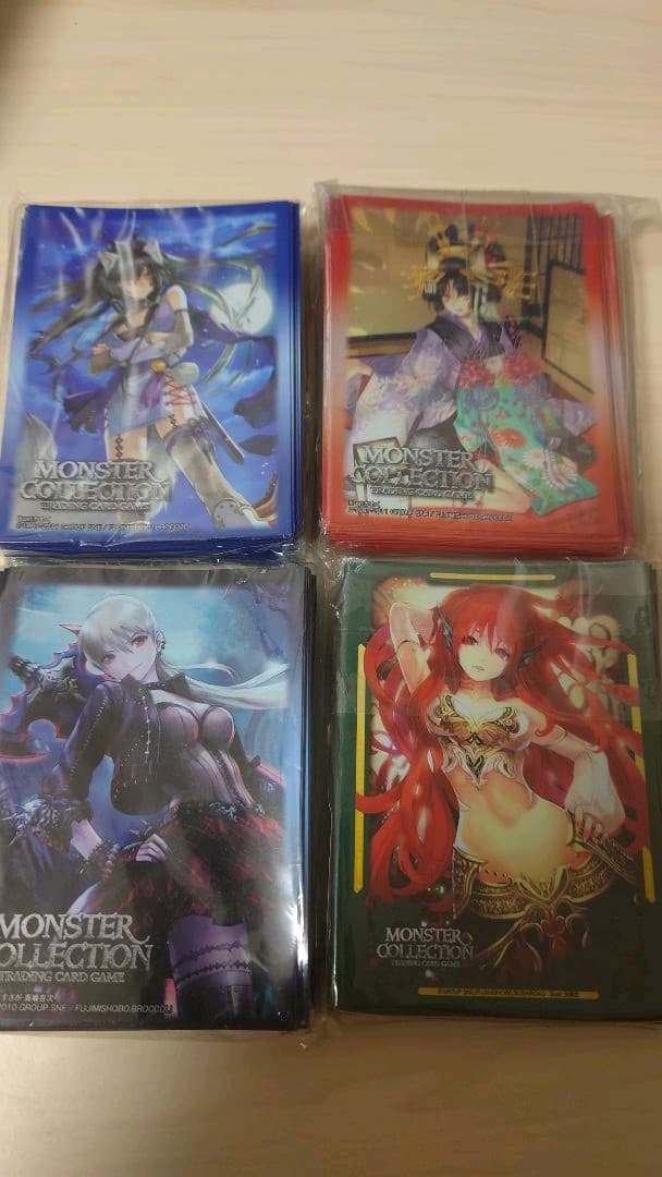 モンコレ スリーブ 未開封セット モンスター・コレクションTCG モンコレTCG