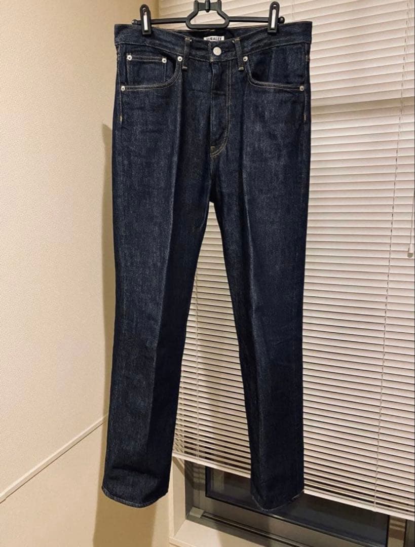 AURALEE HARD TWIST DENIM 5P PANTS 30インチ