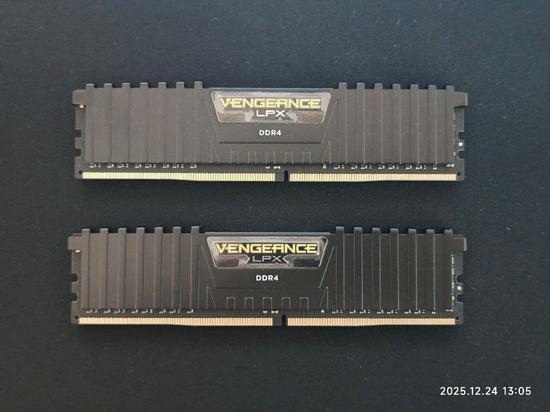 CORSAIR DDR4-2666MHz 16GB[8GB×2枚]LPXシリーズ