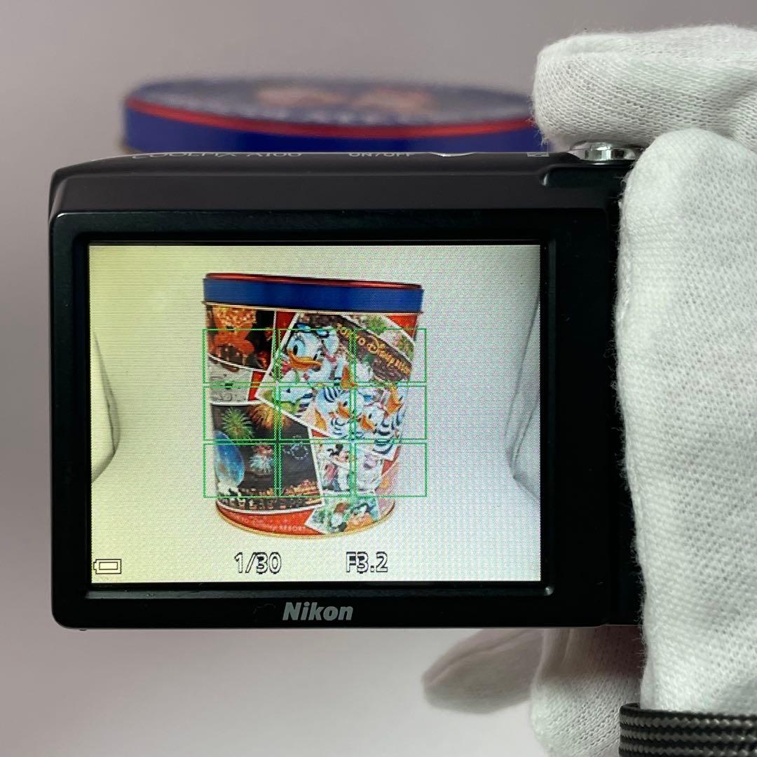 実写美⭕️【動作確認済】Nikon COOLPIX A100 レッド　デジカメ