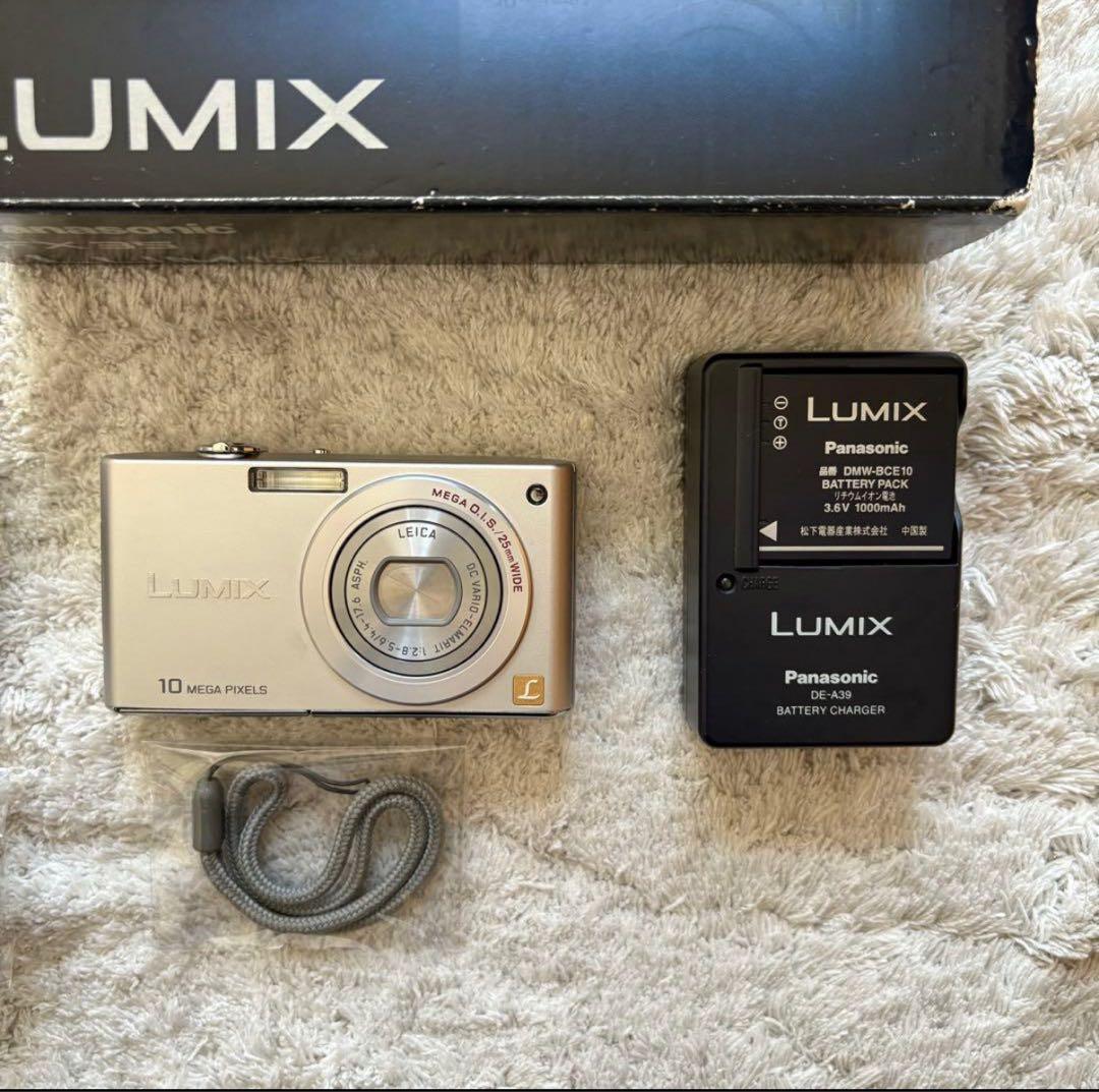 美品【動作確認済】Panasonic パナソニック LUMIX DMC-FX35