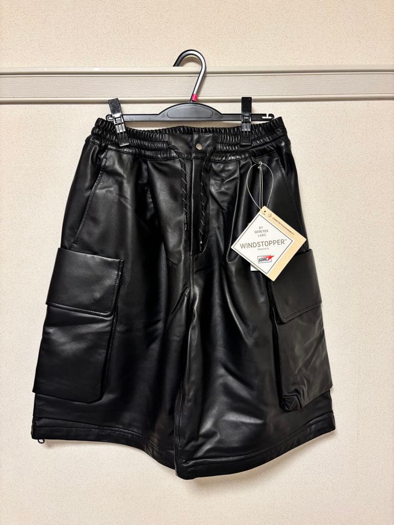 パンツ CLESSTE Leather City Military Half Pants