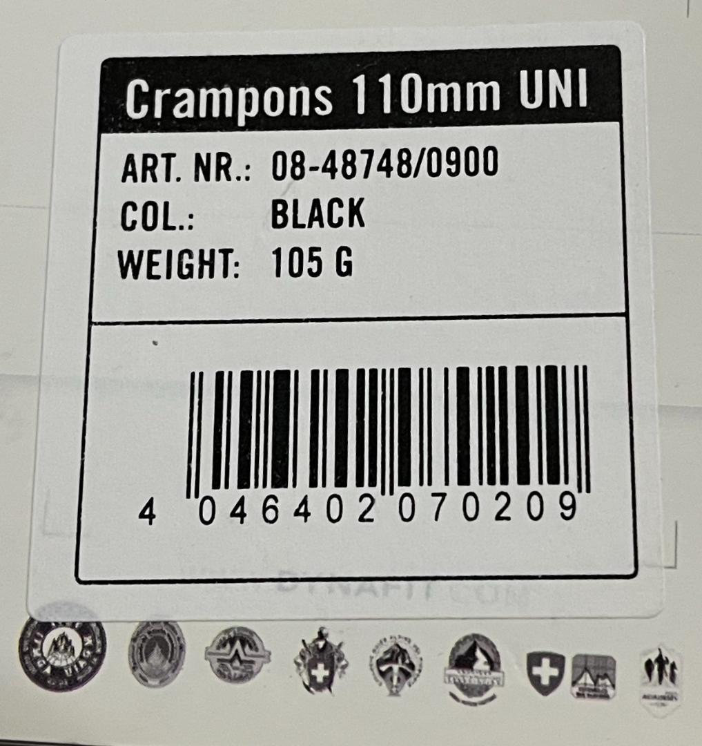 Dynafit ディナフィット スキークランポン アイゼン 110mm 未使用