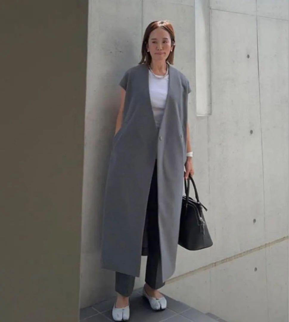 【美品】GRACEGRAY ジュライナイン ロングジレ ベスト