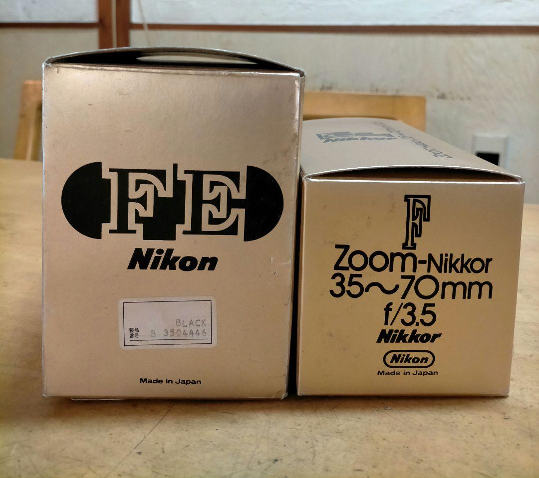 Nikon FE フィルムカメラ NIKKORレンズ30～70mm f/3.5