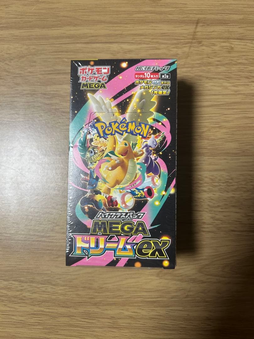 ポケモンカードゲーム MEGA ドリームex 1box シュリンク付き