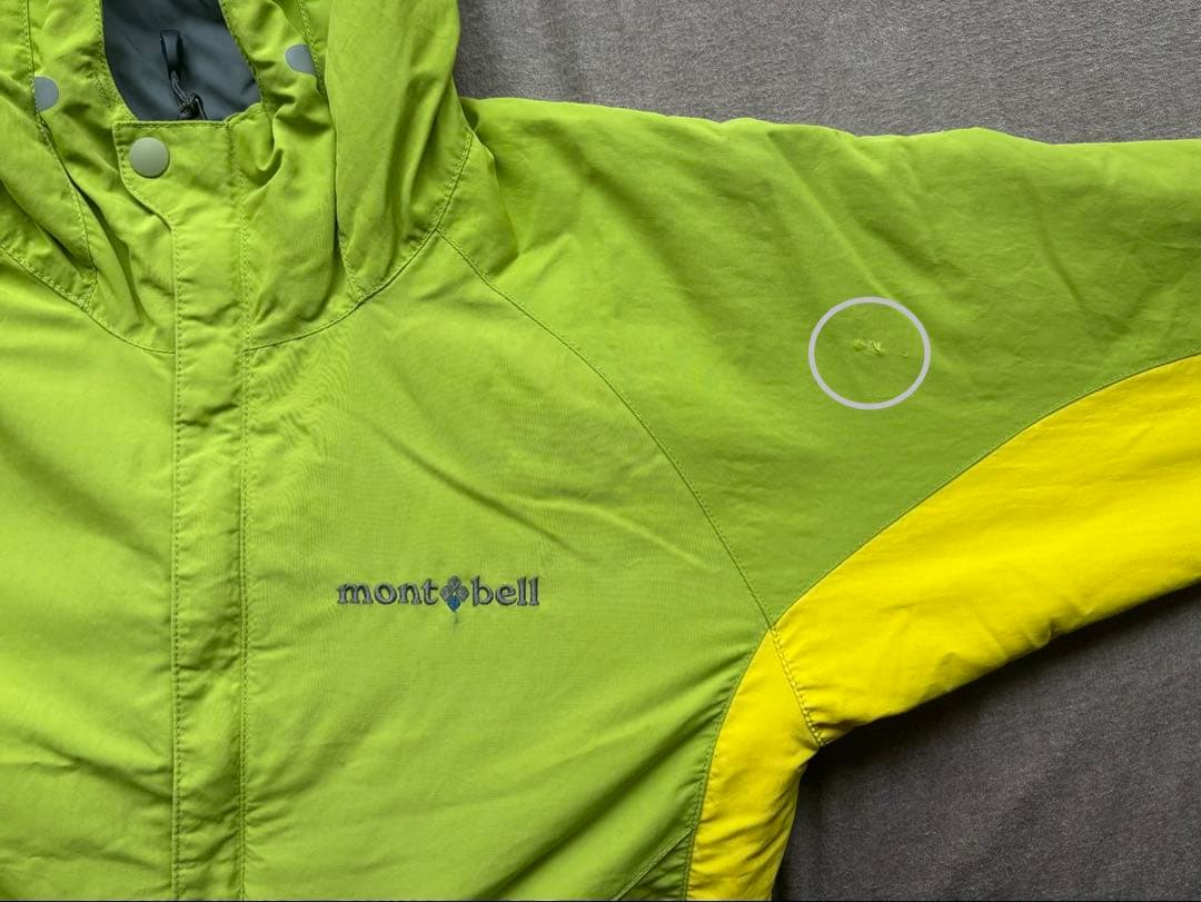 モンベル 子ども用スキーウェア・ゴーグルセット ヘルメット付き