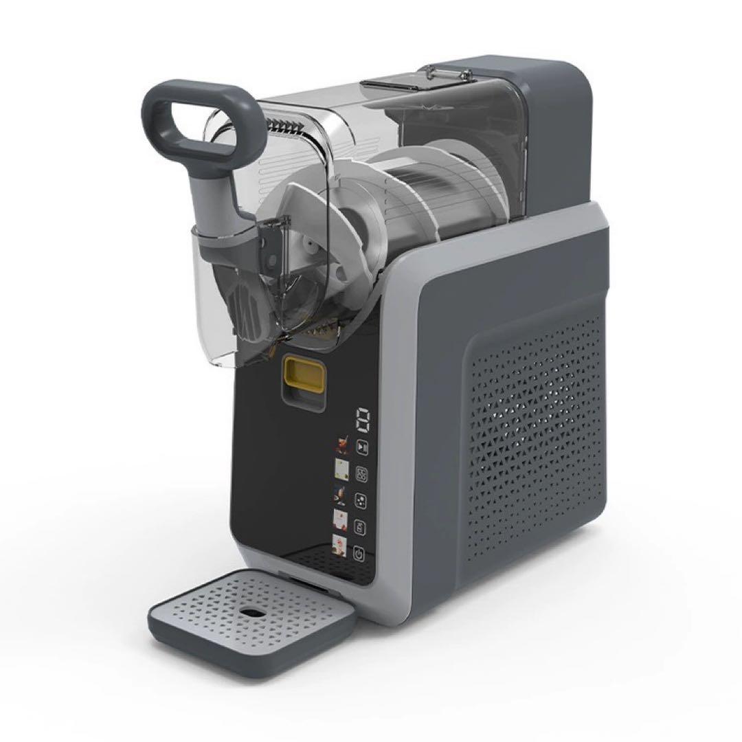 新品未開封 ソフトクリームメーカー 多機能　家庭用 アイスクリーム かき氷