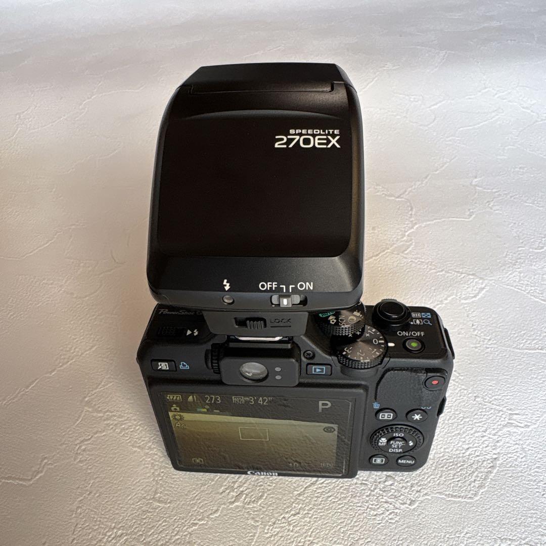 Canonキャノンpowershot G15 スピードライト270EX付