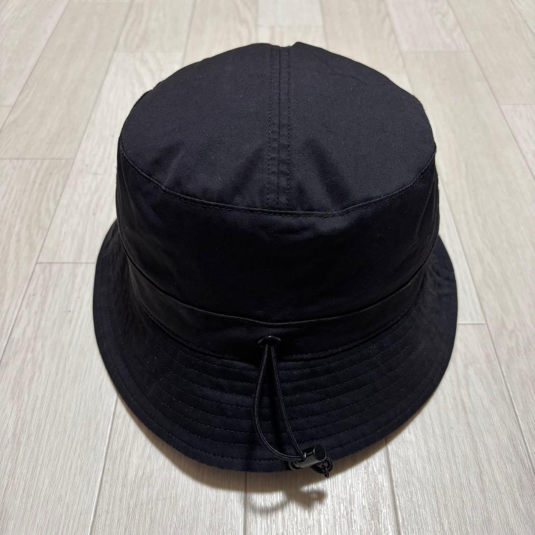 極美品　モンクレール　バケットハット　黒　帽子　XL 国内正規品 4K68