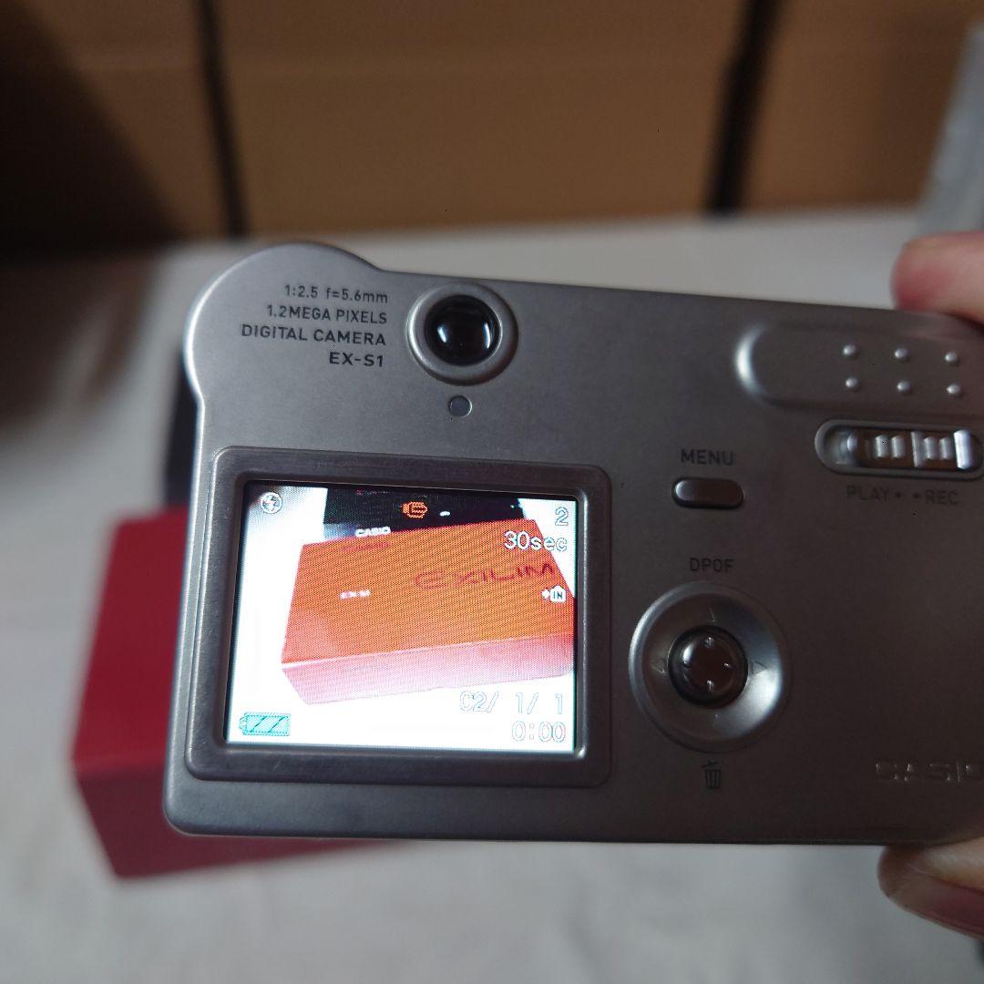 CASIO EX-S1 デジタルカメラ 1.2メガピクセル・箱付き