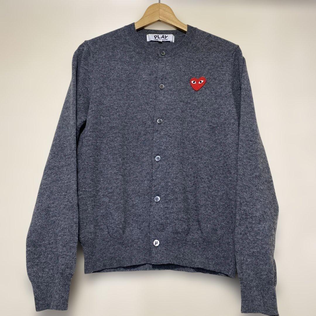 PLAY COMME des GARCONS カーディガン ギャルソン ニット