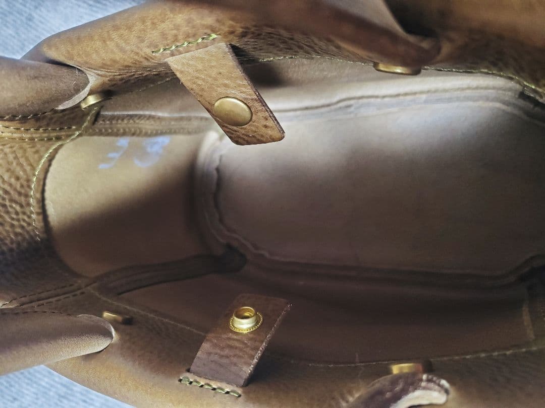 [限定色] ibona ロトハンドバッグ カーキ　S