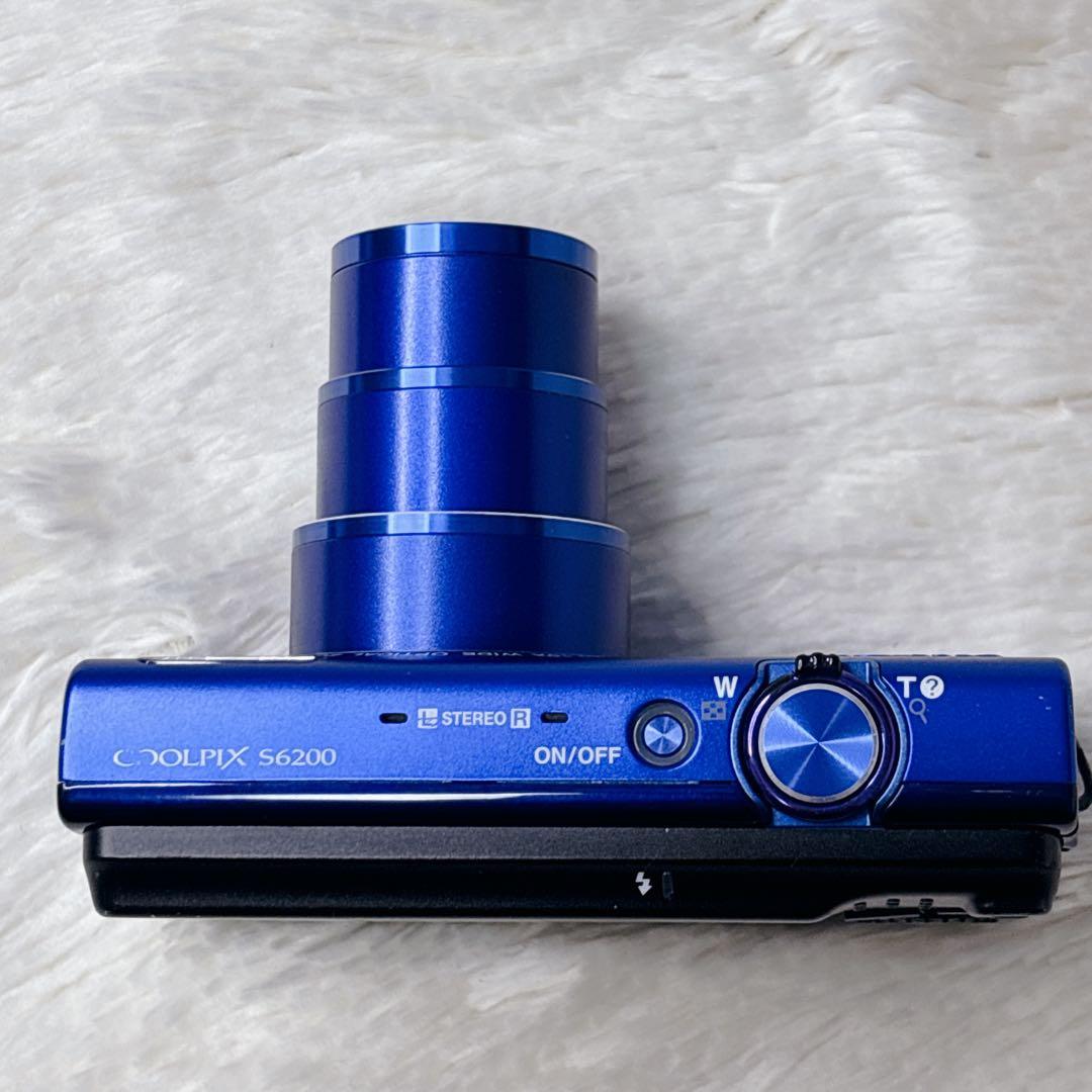 【人気色・付属品多数】Nikon COOLPIX S6200 デジタルカメラ