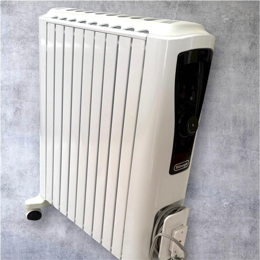 【美品】デロンギ オイルヒーター RHJ65L0915説明書付き